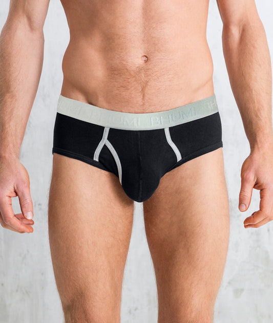 Bhumi Organic Cotton - The Original Briefs (2 Pack) - Black