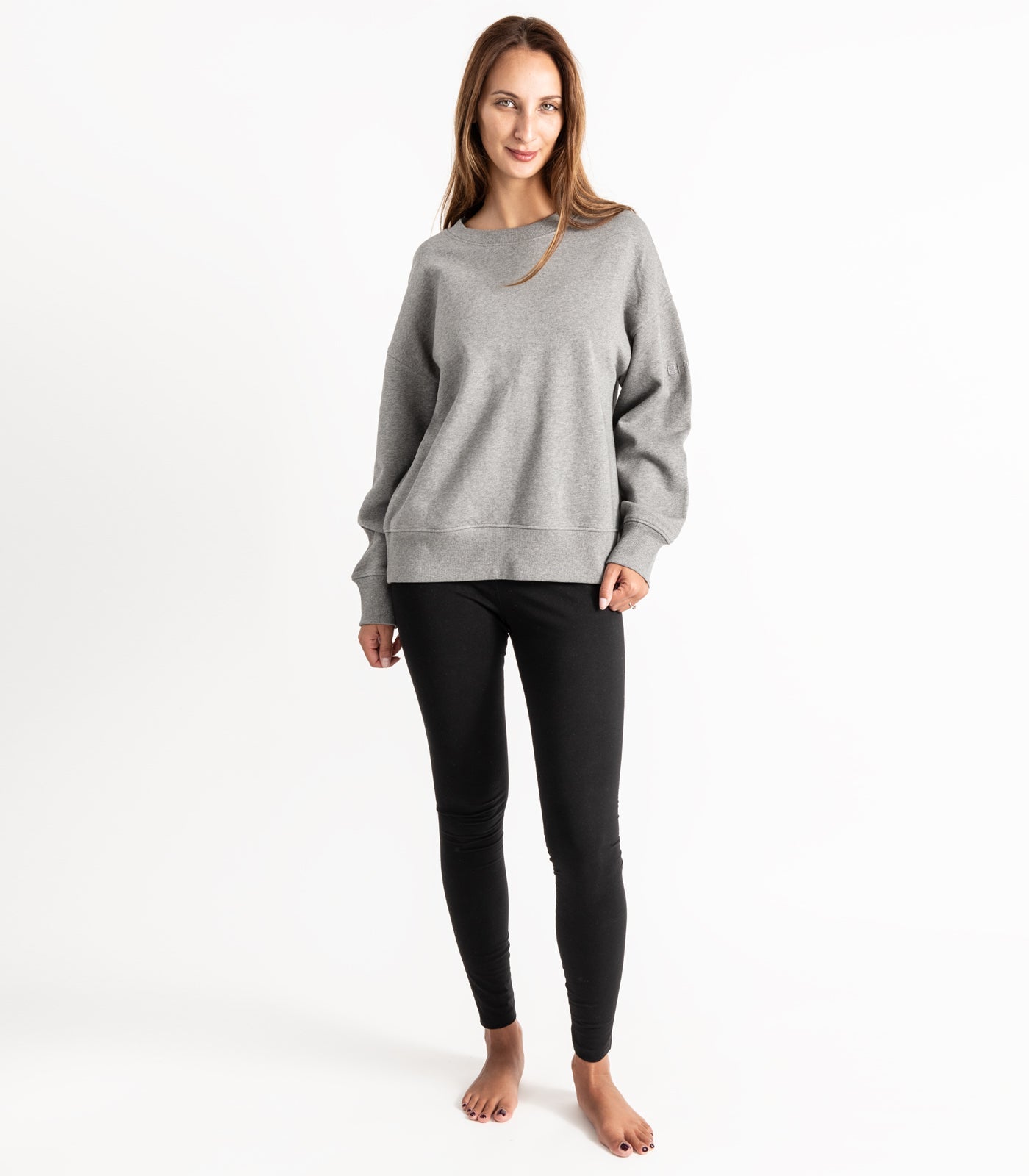 Bhumi Organic Cotton - Sweatshirt - New Arrival - Light Grey Melange