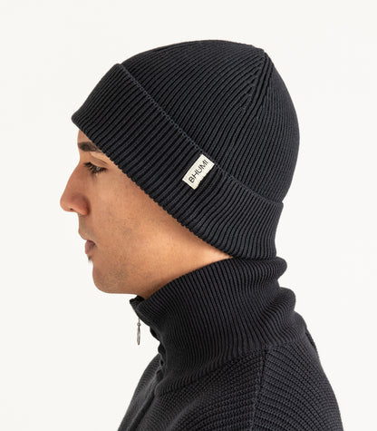 Bhumi Organic Cotton - Knit Beanie - Charcoal