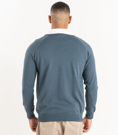 Fine Knit Round Neck Sweater
