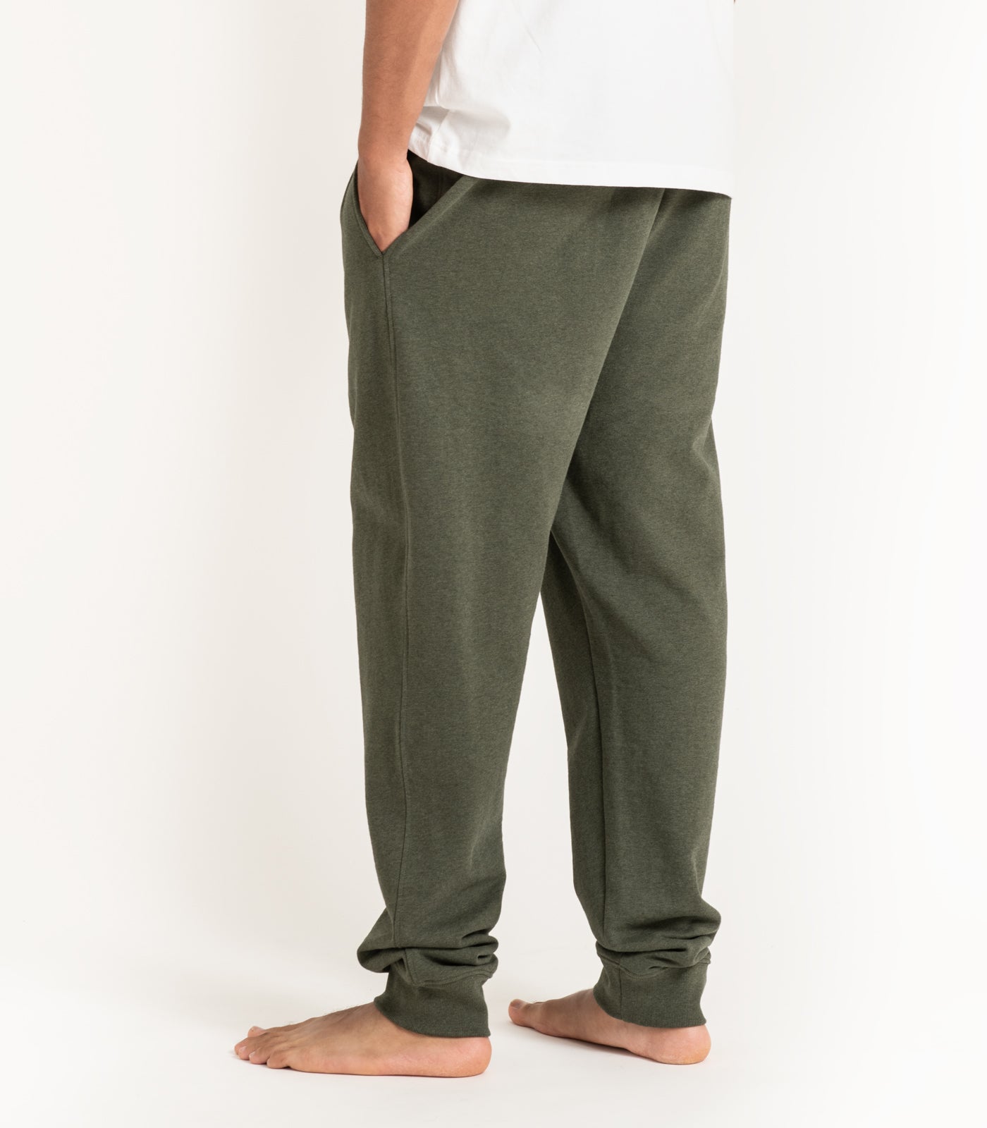 Men's Track Pant - Green Melange