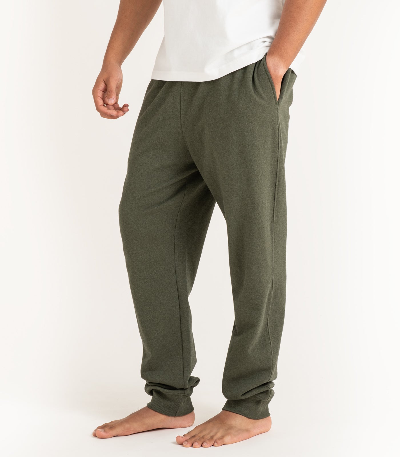 Men's Track Pant - Green Melange