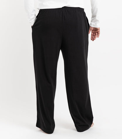 Bhumi Organic Cotton - Men's Jersey PJ Pant - Black