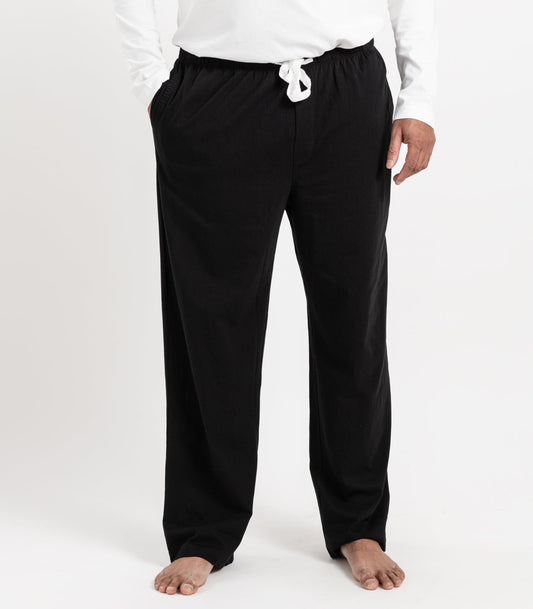 Bhumi Organic Cotton - Men's Jersey PJ Pant - Black