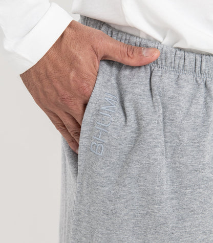 Bhumi Organic Cotton - Men's Jersey PJ Pant - Grey Melange