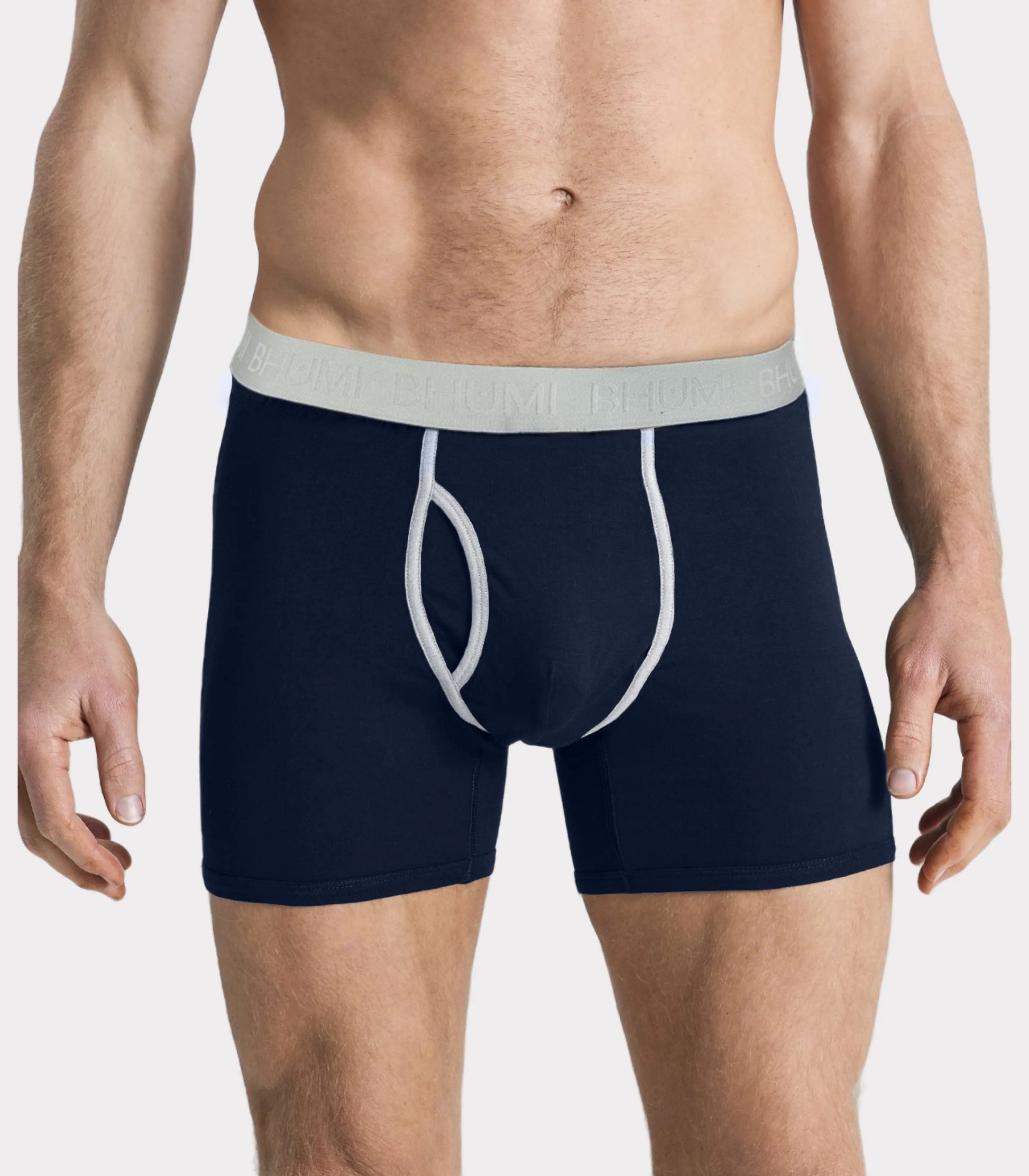 Bhumi Organic Cotton - The Original Trunks (2 Pack) - Navy