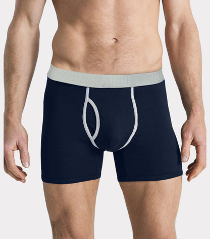 Bhumi Organic Cotton - The Original Trunks (2 Pack) - Navy