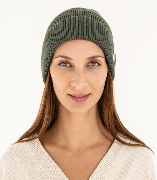 Bhumi Organic Cotton - Knit Beanie - Olive