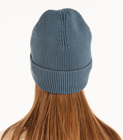 Bhumi Organic Cotton - Knit Beanie - Orion Blue