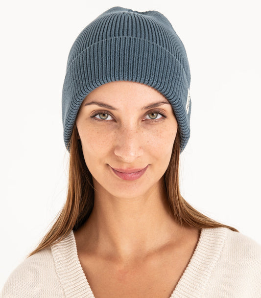 Bhumi Organic Cotton - Knit Beanie - Orion Blue