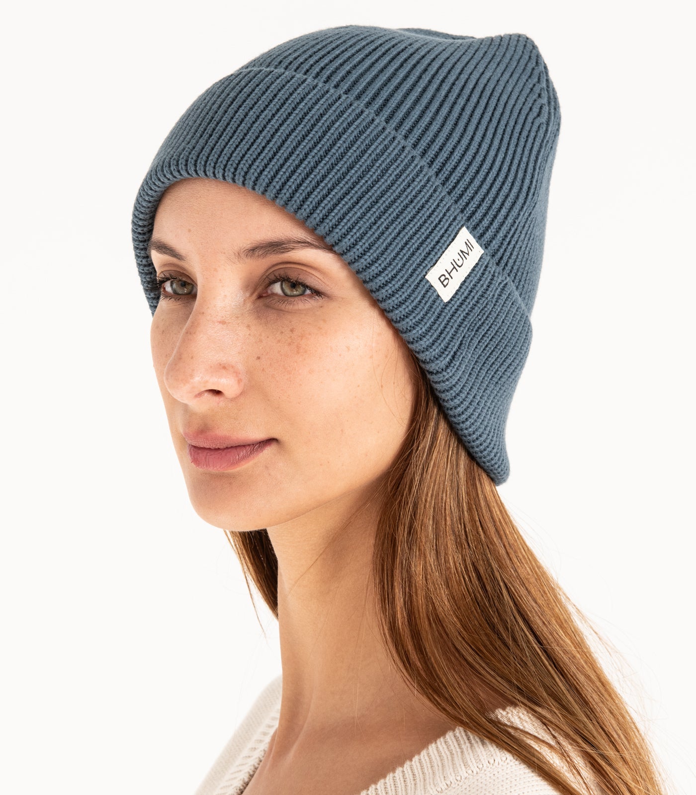 Bhumi Organic Cotton - Knit Beanie - Orion Blue